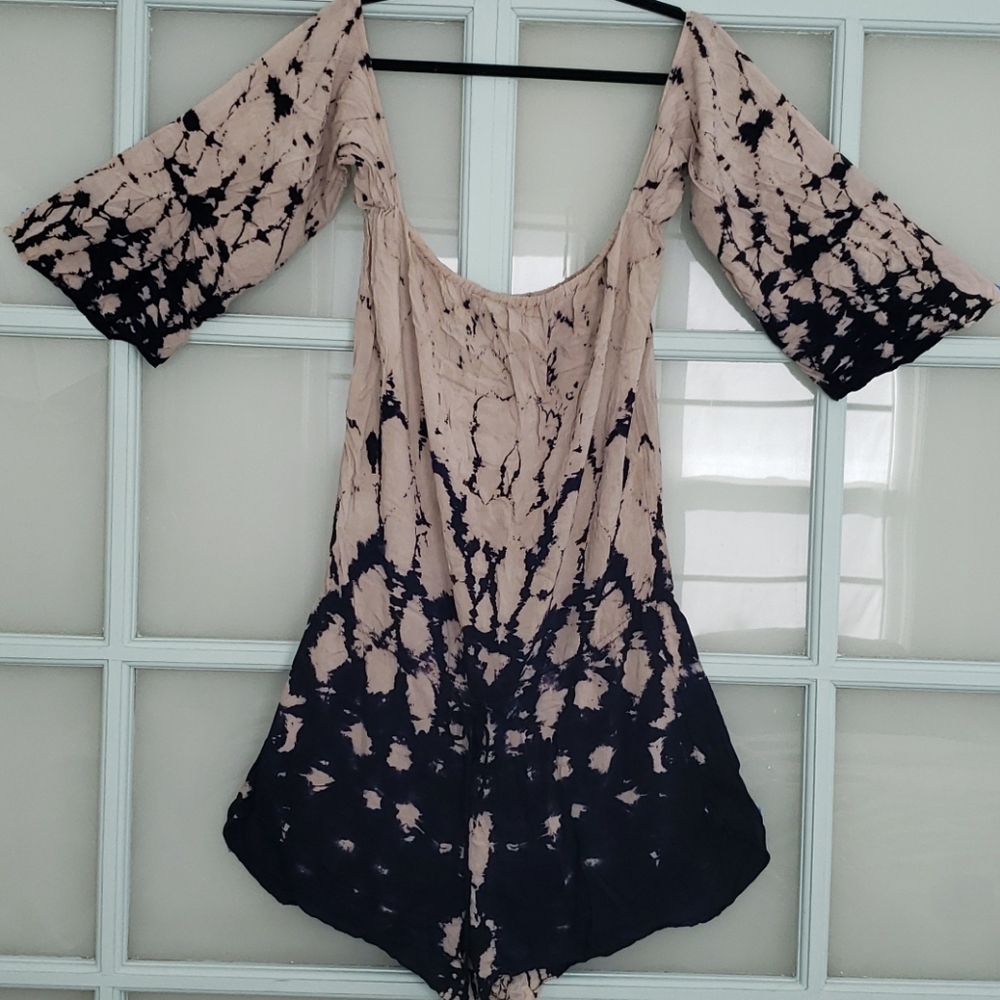 Blue Life Made in Sunny CA Romper M